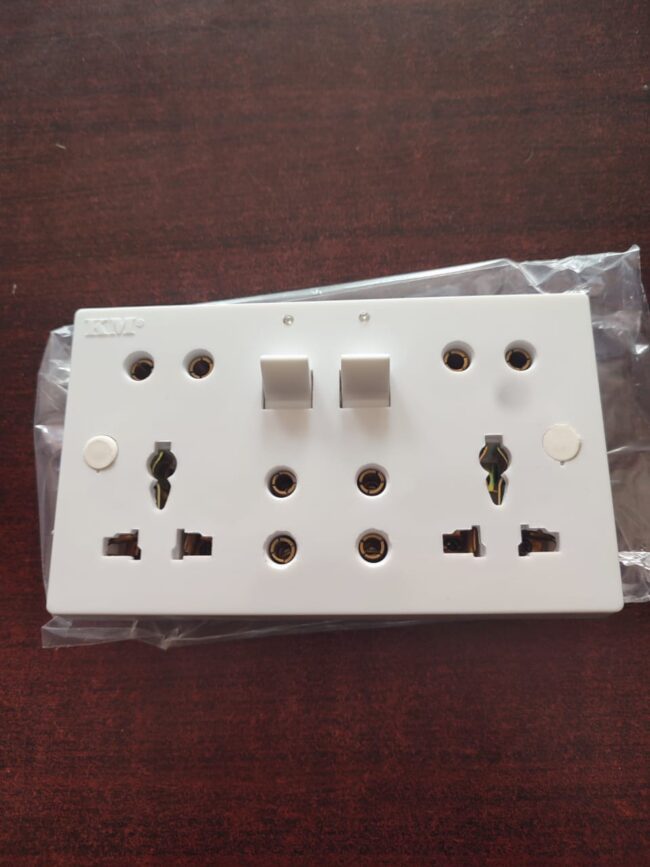 KM Double light plug
