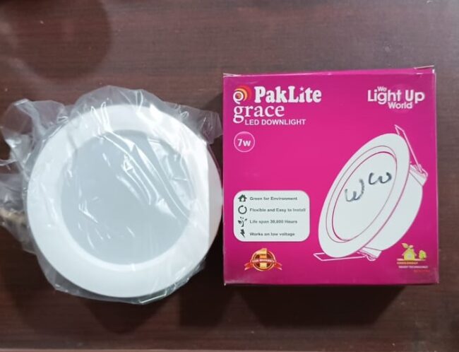 PakLite grace LED 7W downlight