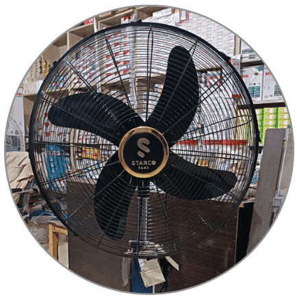 Pedestal fans