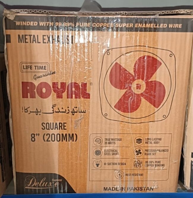 Royal Exhaust Metal Fan - Image 2
